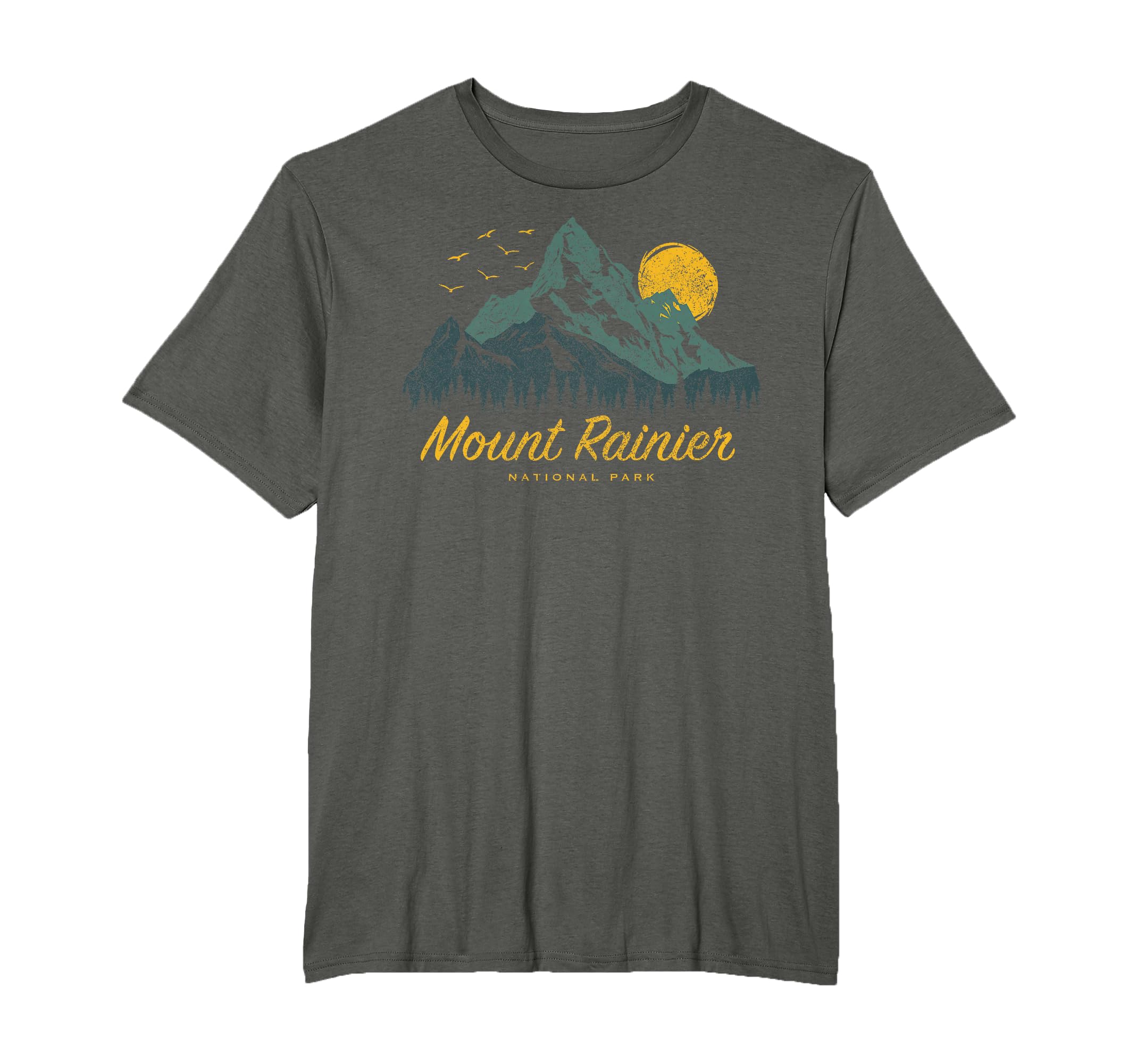 Mount Rainier National Park Us Mount T-Shirt - Streetwear Style Men Women - T-Shirt, Sweatshirt, Hoodie