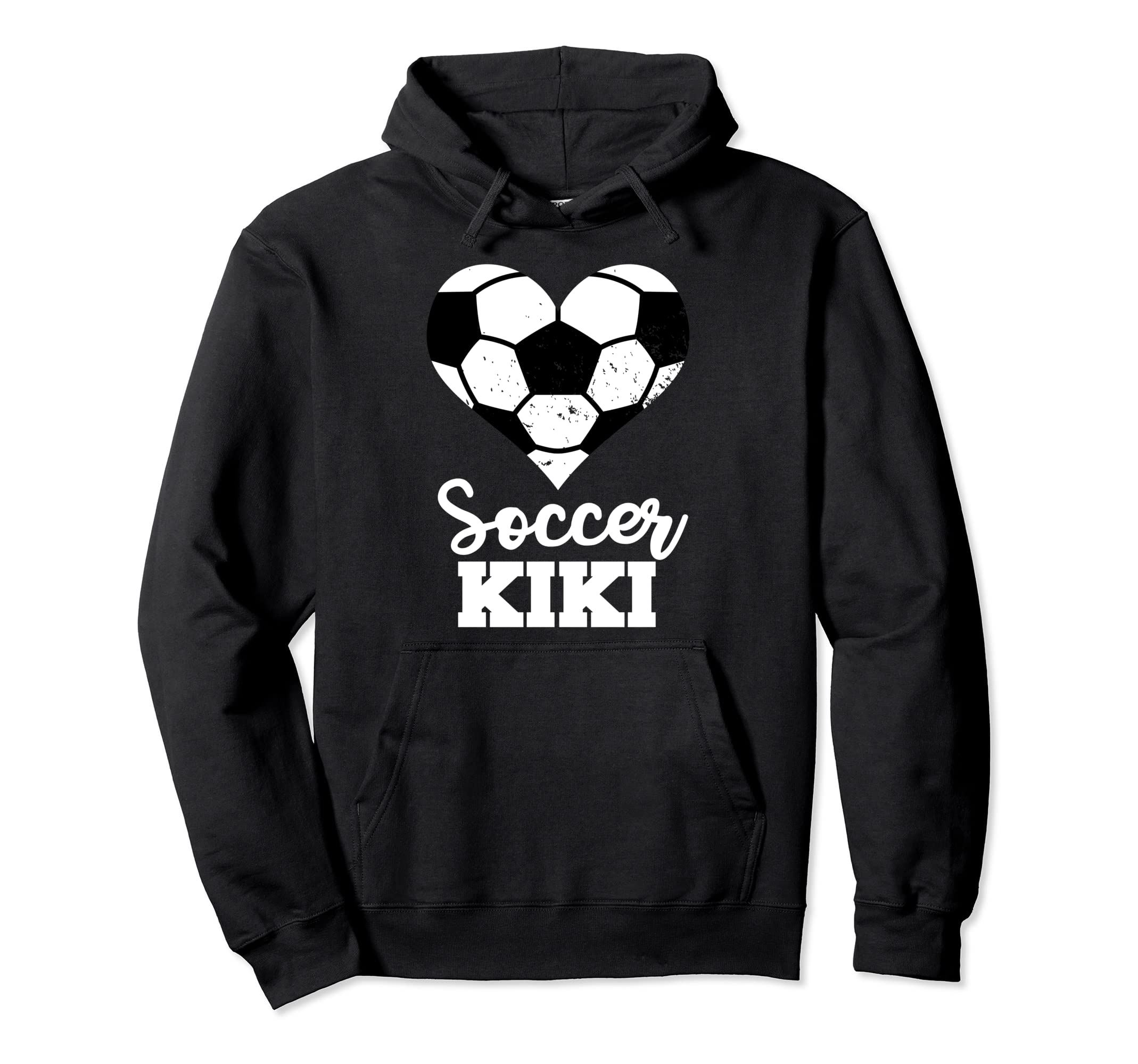 Soccer Kiki Funny Soccer Heart Hoodie - Casual Everyday Wear Unisex - T-Shirt, Sweatshirt, Hoodie