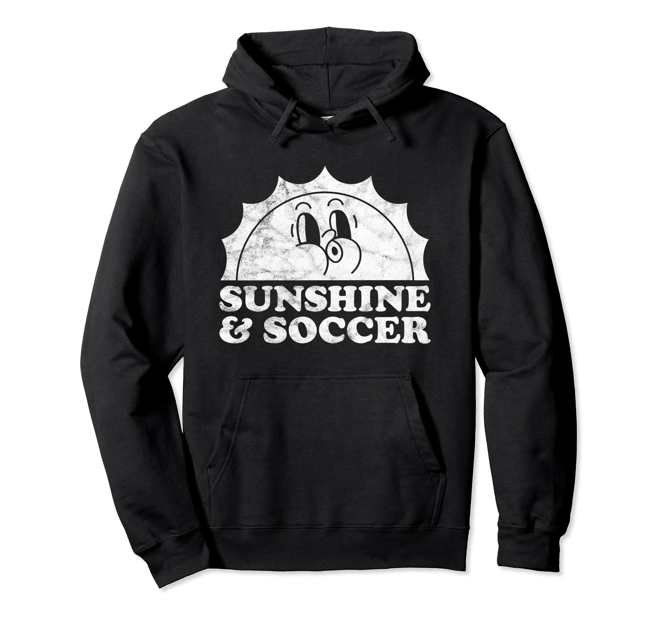 Sunshine And Soccer Sun Hoodie - Streetwear Style Men Women - T-Shirt, Sweatshirt, Hoodie