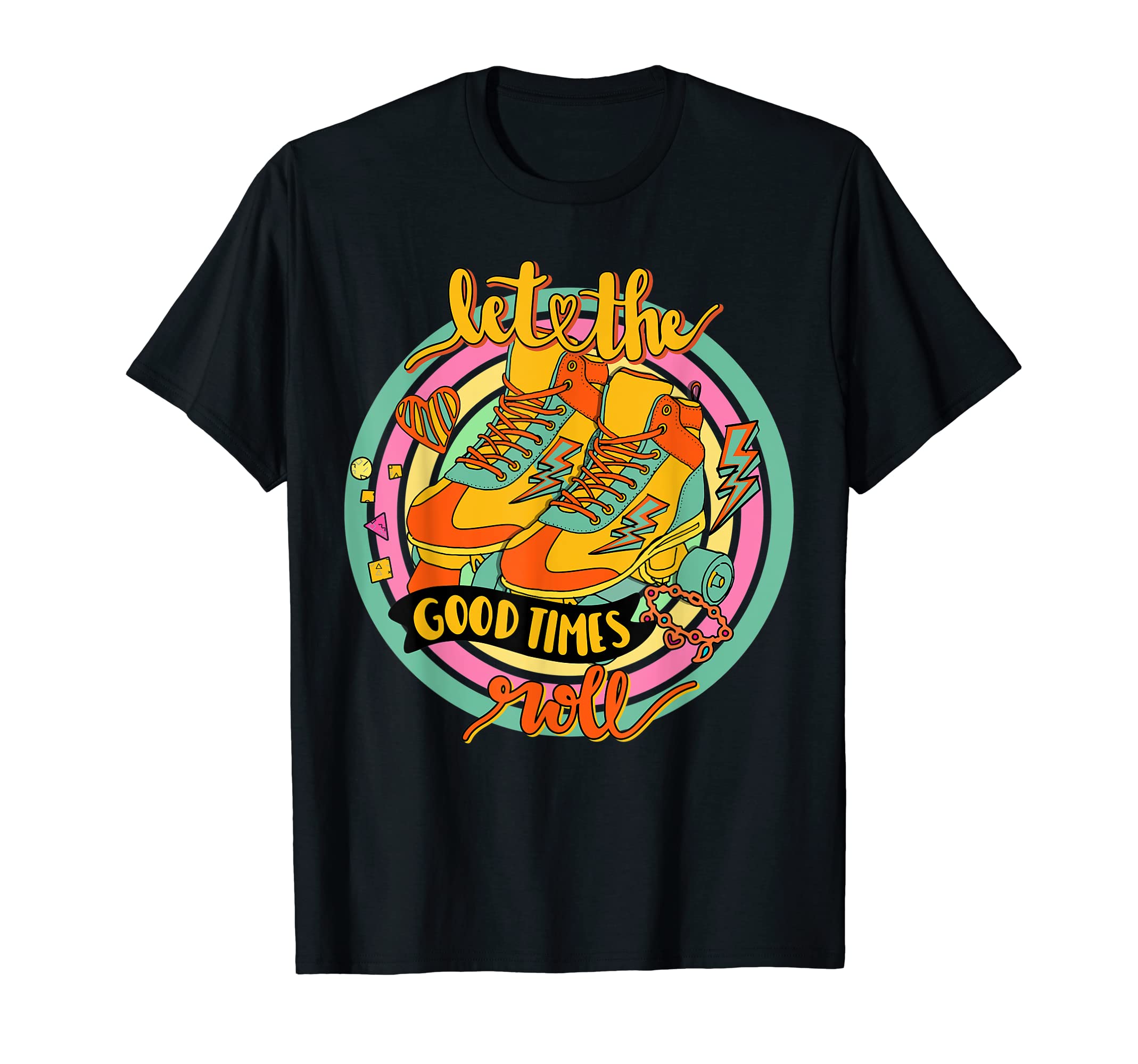 90S Rolling Skates Nineties Roller T-Shirt - Fun Novelty Design Unisex - T-Shirt, Sweatshirt, Hoodie