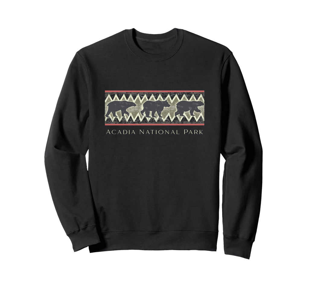 Acadia National Park Bear Sweatshirt - Casual Everyday Wear Unisex - T-Shirt, Sweatshirt, Hoodie