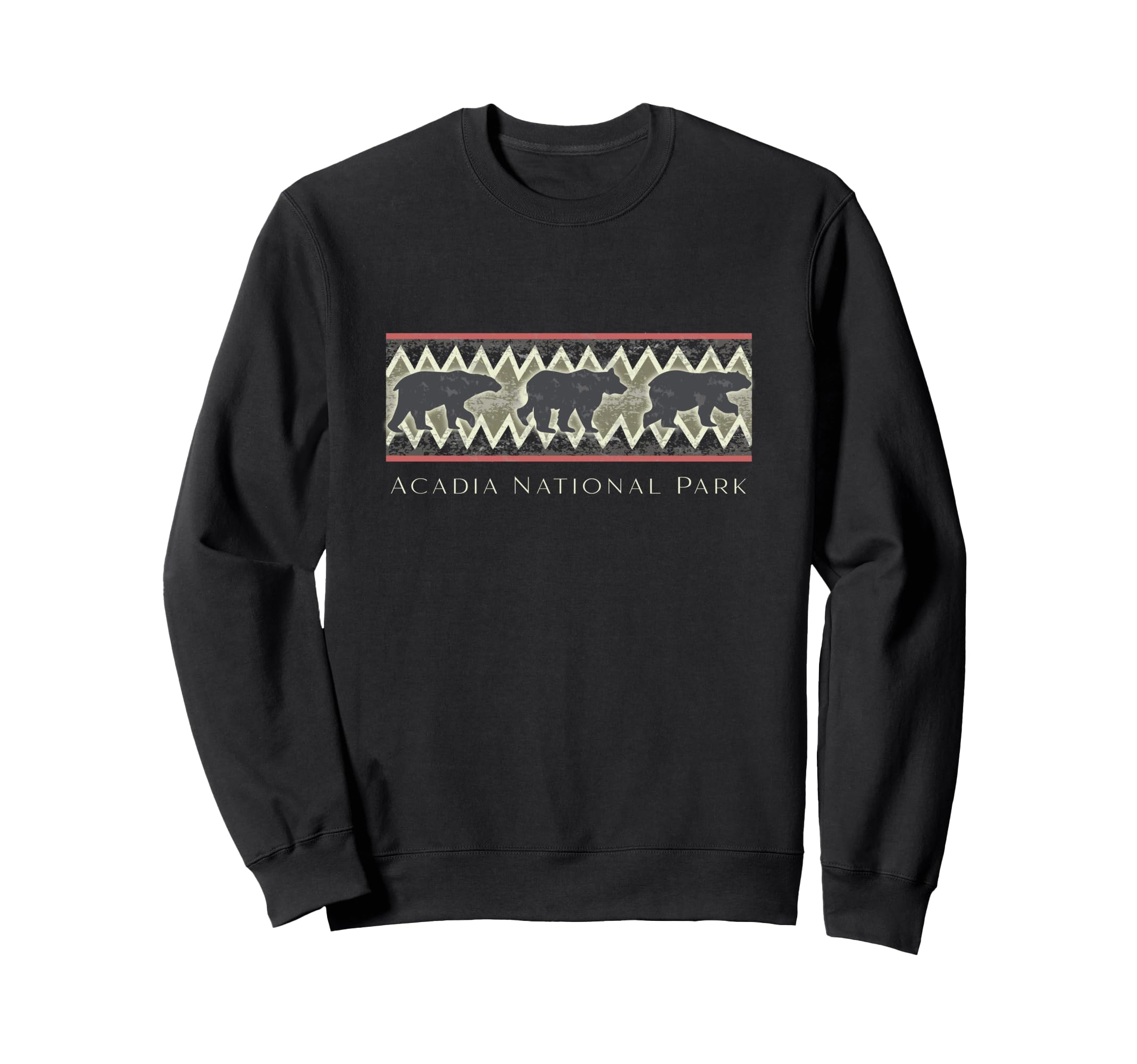 Acadia National Park Bear Sweatshirt - Casual Everyday Wear Unisex - T-Shirt, Sweatshirt, Hoodie