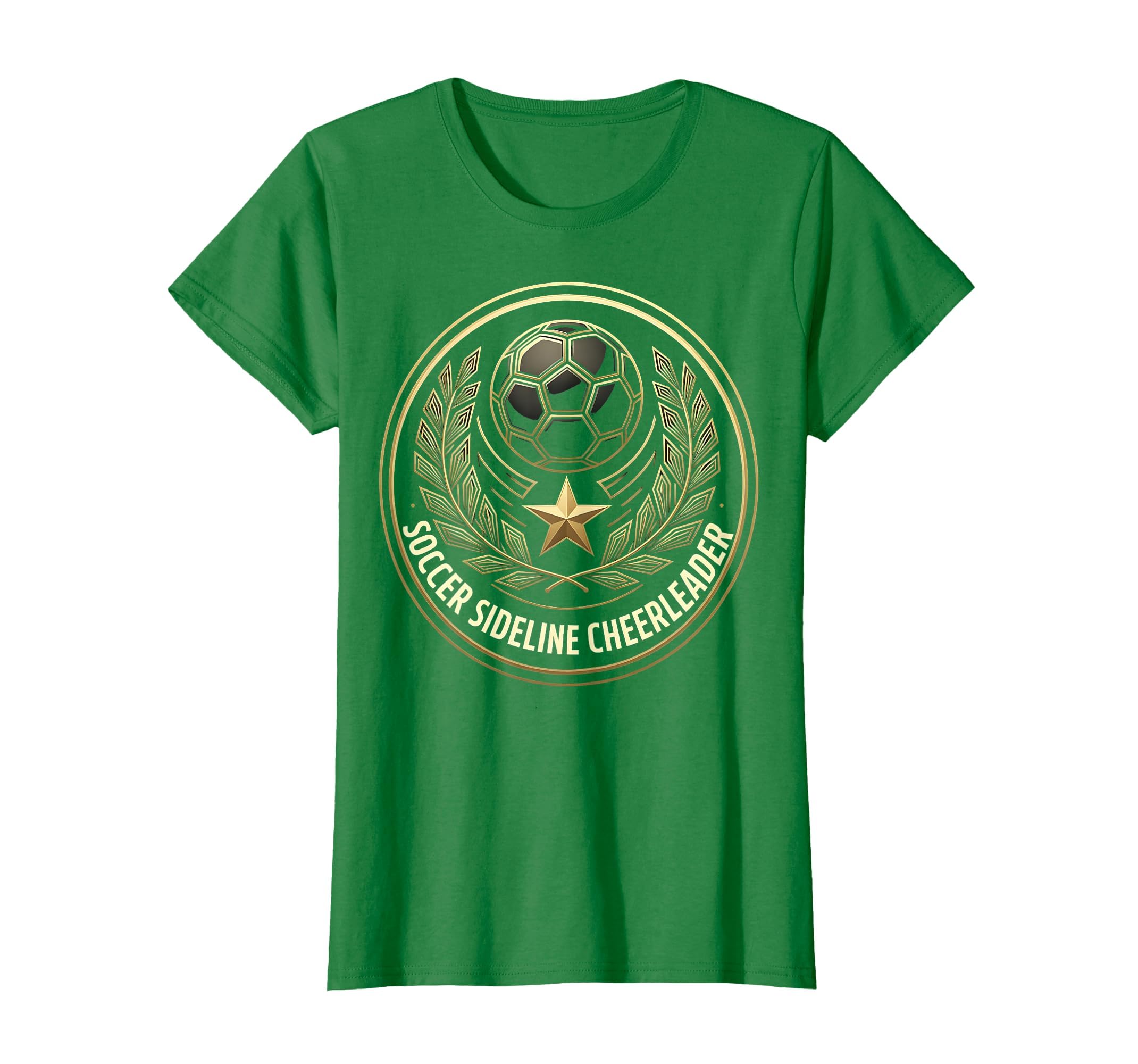 Soccer Sideline Cheerleader Mom T-Shirt - Novelty Apparel Unisex - T-Shirt, Sweatshirt, Hoodie