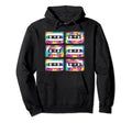 80S 90S Cassette Tape 1980S 1990S Hoodie - Fun Novelty Design Men Women - T-Shirt, Sweatshirt, Hoodie