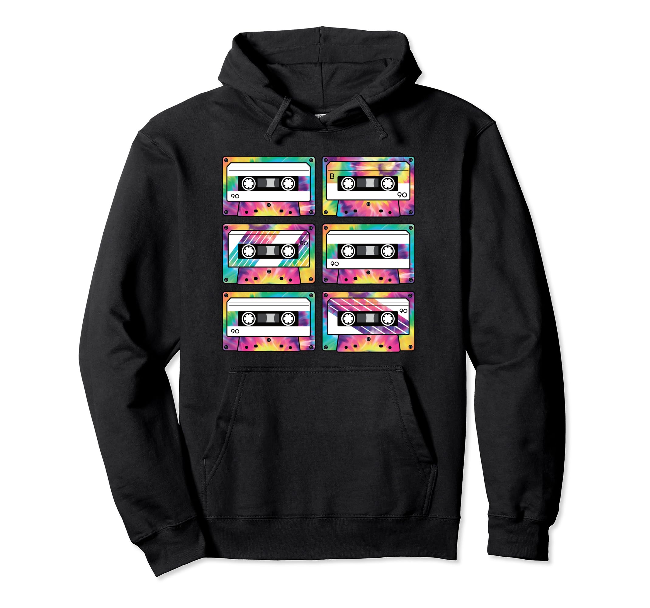 80S 90S Cassette Tape 1980S 1990S Hoodie - Fun Novelty Design Men Women - T-Shirt, Sweatshirt, Hoodie