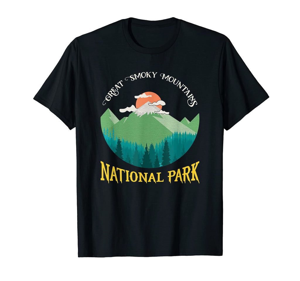 National Park Smoky Mountains T-Shirt - Custom Art Print Men Women - T-Shirt, Sweatshirt, Hoodie