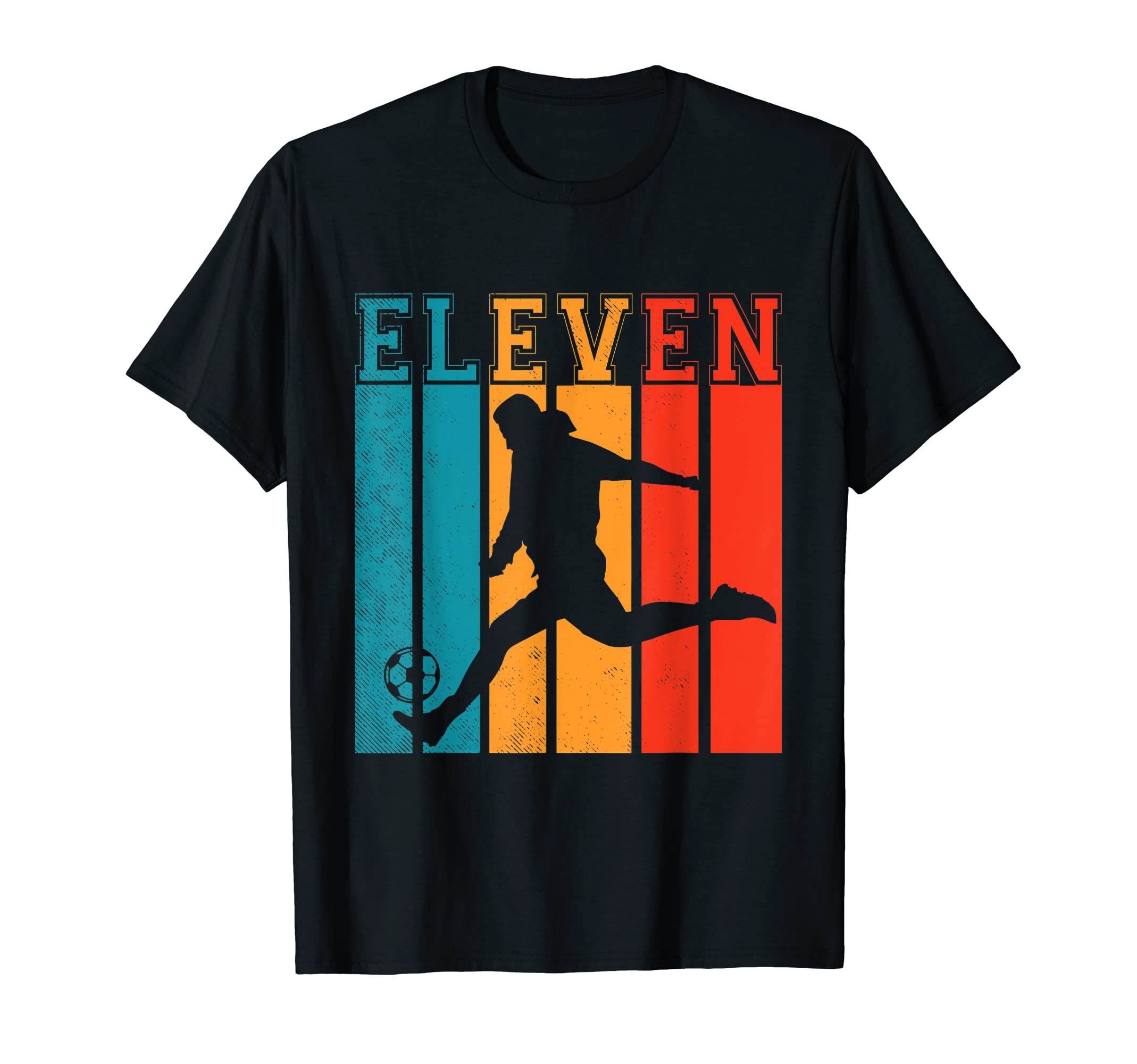 Soccer Eleven Birthday Theme T-Shirt - Minimalist Print Unisex - T-Shirt, Sweatshirt, Hoodie
