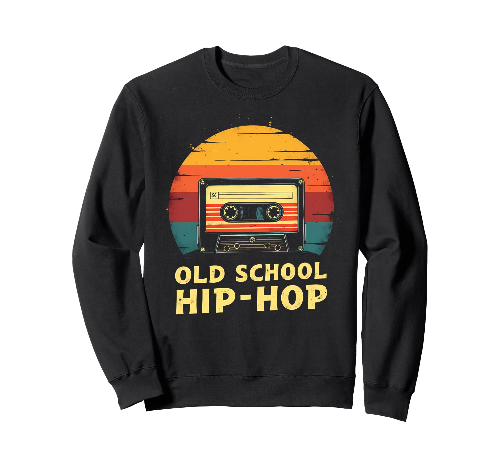 Old School Hiphop Sweatshirt - Unique Graphic for Adults - T-Shirt, Sweatshirt, Hoodie