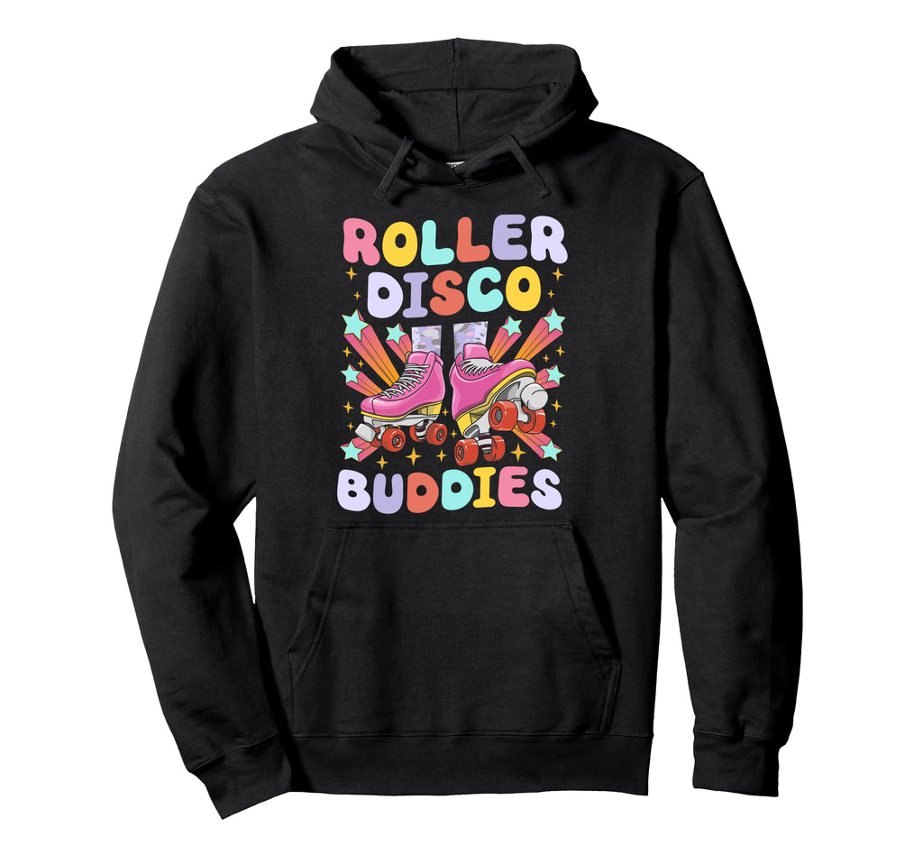 Roller Skating Skate 1970S Roller Disco Hoodie - Novelty Apparel for Adults - T-Shirt, Sweatshirt, Hoodie