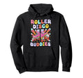 Roller Skating Skate 1970S Roller Disco Hoodie - Novelty Apparel for Adults - T-Shirt, Sweatshirt, Hoodie