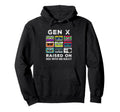 Gen X Cassette Mixtape Funny Nostalgic Hoodie - Custom Art Print Unisex - T-Shirt, Sweatshirt, Hoodie