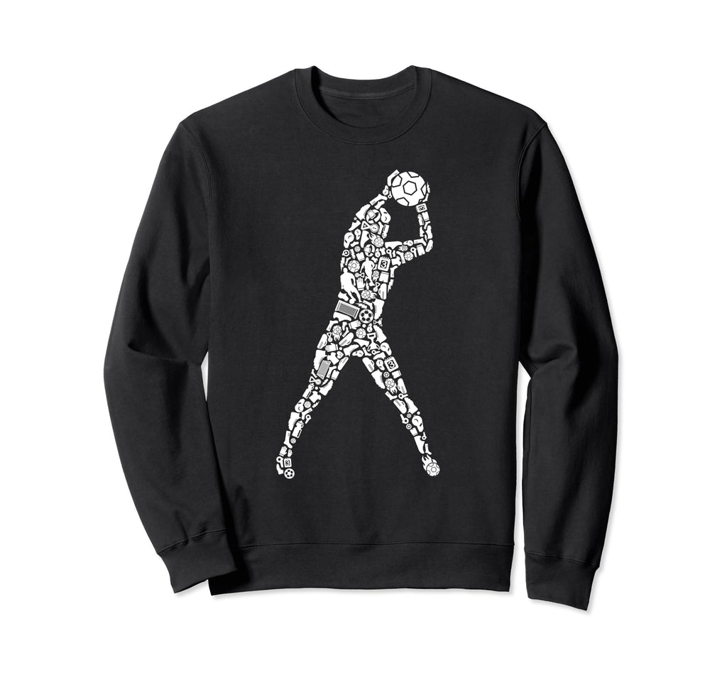 Soccer Goalie Futbol Team Soccer Player Sweatshirt - Unique Graphic Unisex - T-Shirt, Sweatshirt, Hoodie