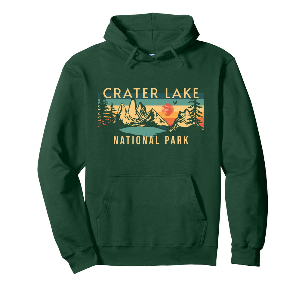 Crater Lake National Park Oregon Usa T-Shirt - Fun Novelty Design Unisex - T-Shirt, Sweatshirt, Hoodie