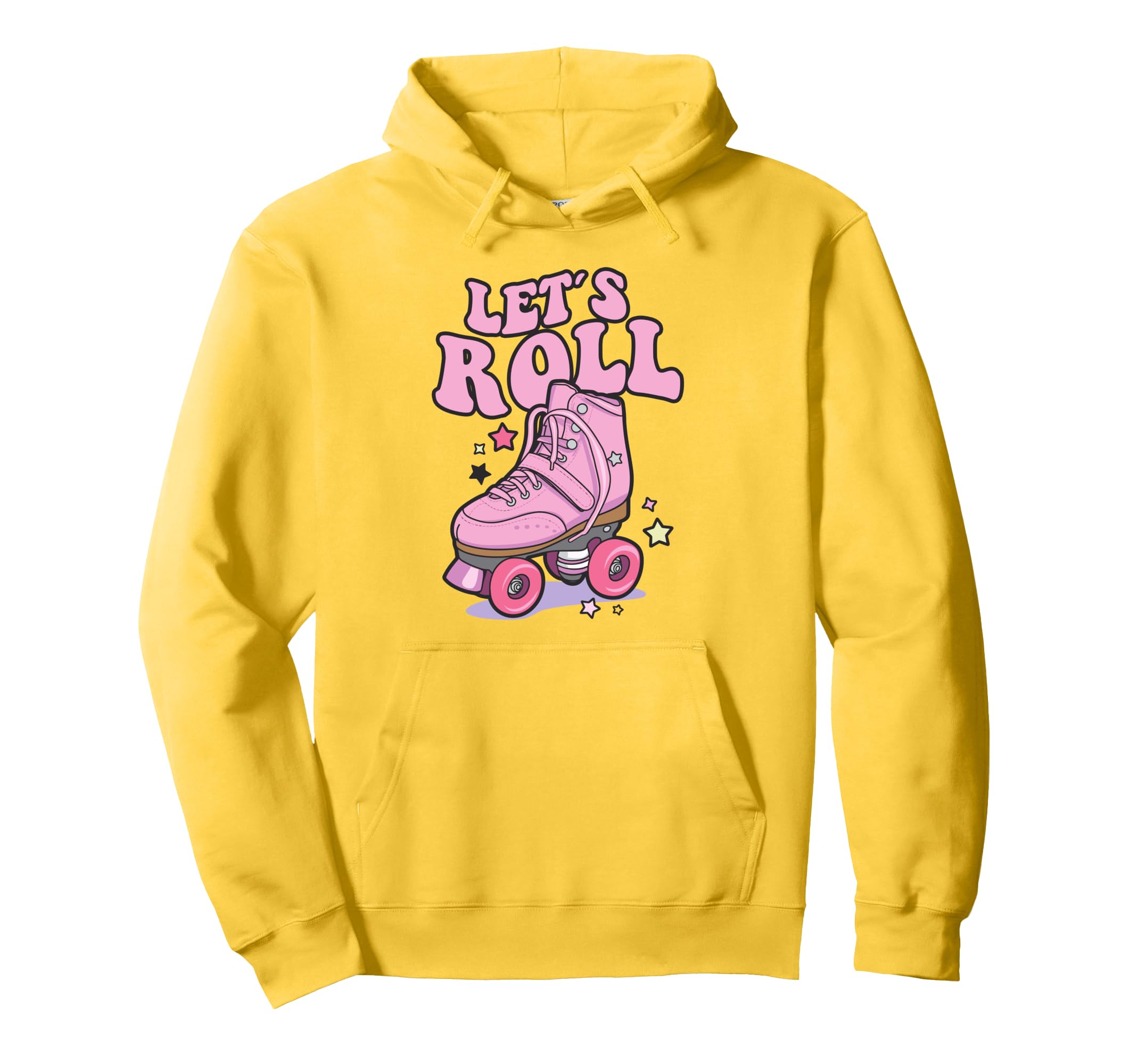 Let S Roll Roller Skating Skater Skate Hoodie - Novelty Apparel Men Women - T-Shirt, Sweatshirt, Hoodie