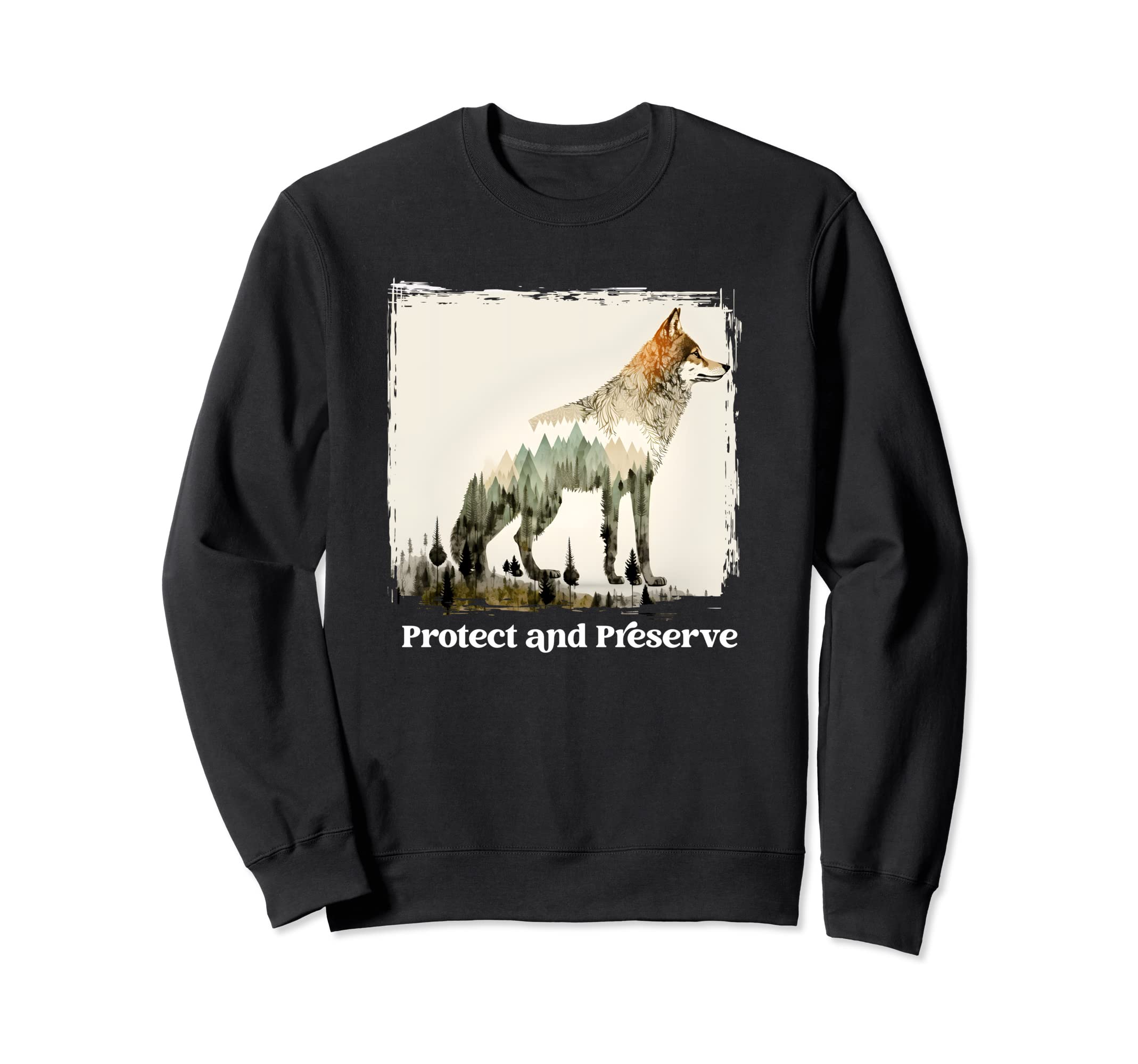 Preserve Protect National Park Sweatshirt - Aesthetic Graphic for Adults - T-Shirt, Sweatshirt, Hoodie