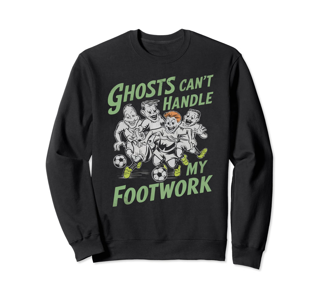 Soccer Halloween Spooky Goalkeeper Sweatshirt - Minimalist Print Men Women - T-Shirt, Sweatshirt, Hoodie