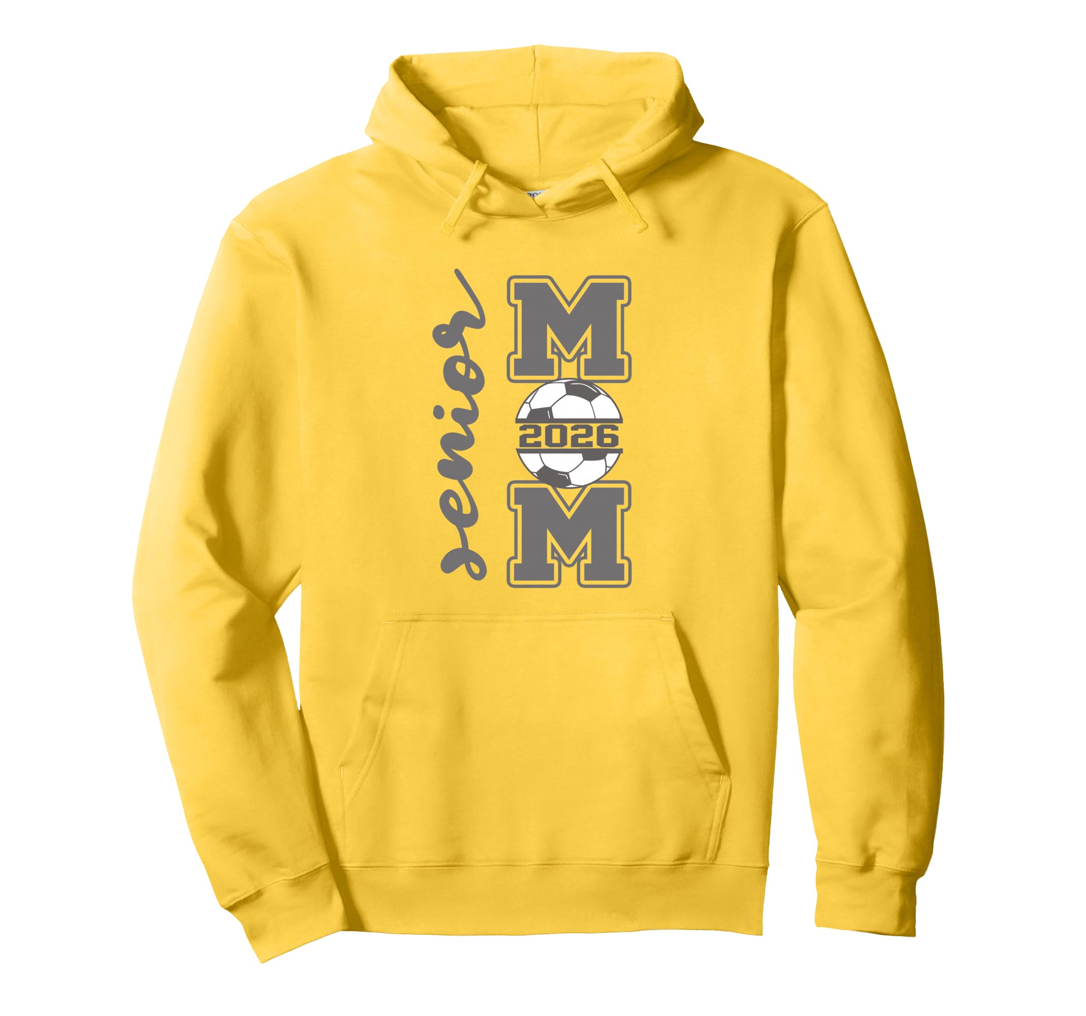 Senior Mom 2026 Soccer Athlete Proud Hoodie - Aesthetic Graphic Men Women - T-Shirt, Sweatshirt, Hoodie