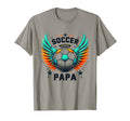 Soccer Papa Family Matching Dad T-Shirt - Fun Novelty Design for Adults - T-Shirt, Sweatshirt, Hoodie