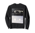 Cassette Tape Reflection Sweatshirt - Trendy Graphic for Adults - T-Shirt, Sweatshirt, Hoodie