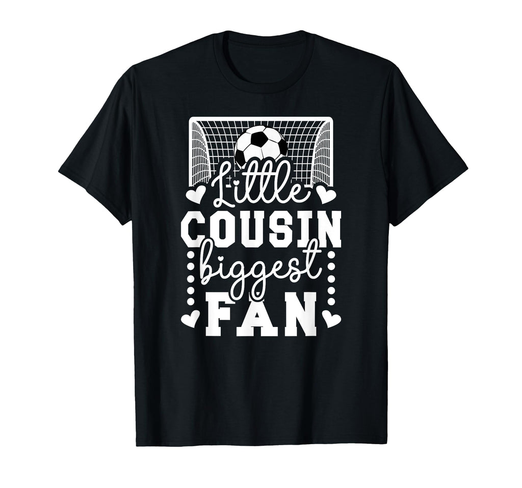 Little Cousin Soccer Goalie Cousin T-Shirt - Aesthetic Graphic for Adults - T-Shirt, Sweatshirt, Hoodie