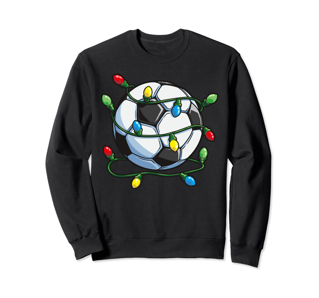 Soccer Ball Lights Funny Sport Sweatshirt - Trendy Graphic for Adults - T-Shirt, Sweatshirt, Hoodie