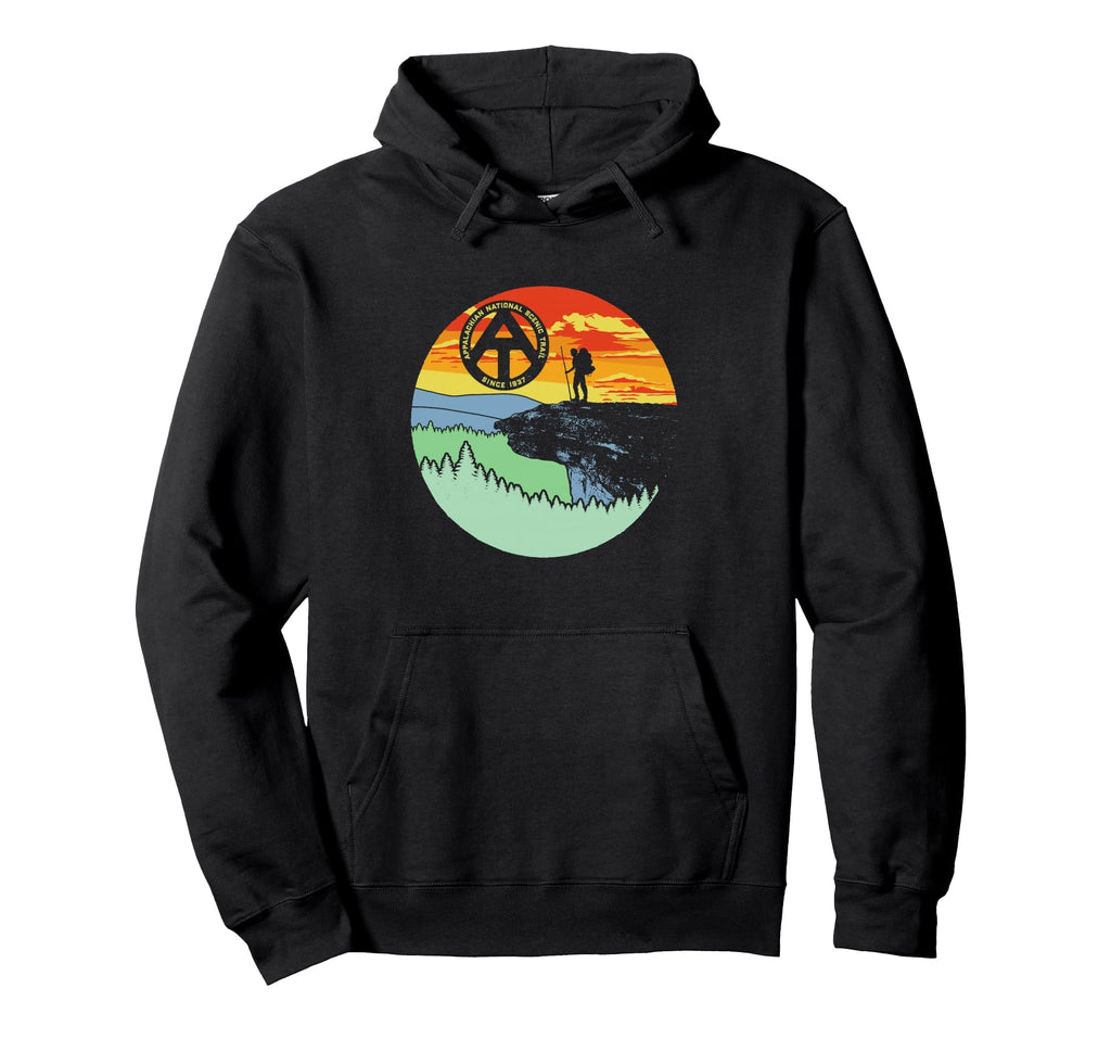 Appalachian Trail Hiker Mcafees Knob Hoodie - Graphic Print Men Women - T-Shirt, Sweatshirt, Hoodie