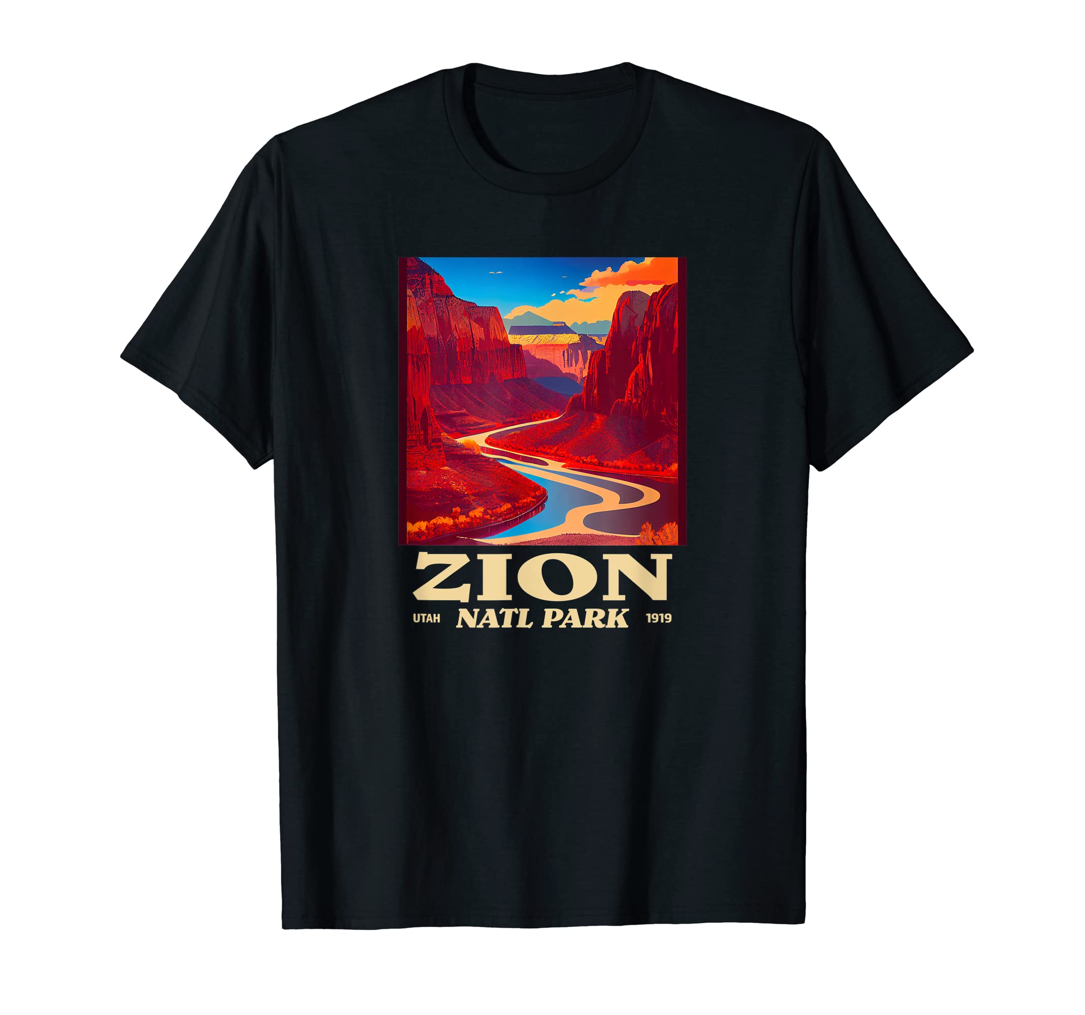Zion Utah Zion National Park T-Shirt - Streetwear Style Men Women - T-Shirt, Sweatshirt, Hoodie