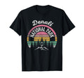 Denali National Park Map Sunset T-Shirt - Casual Everyday Wear Men Women - T-Shirt, Sweatshirt, Hoodie
