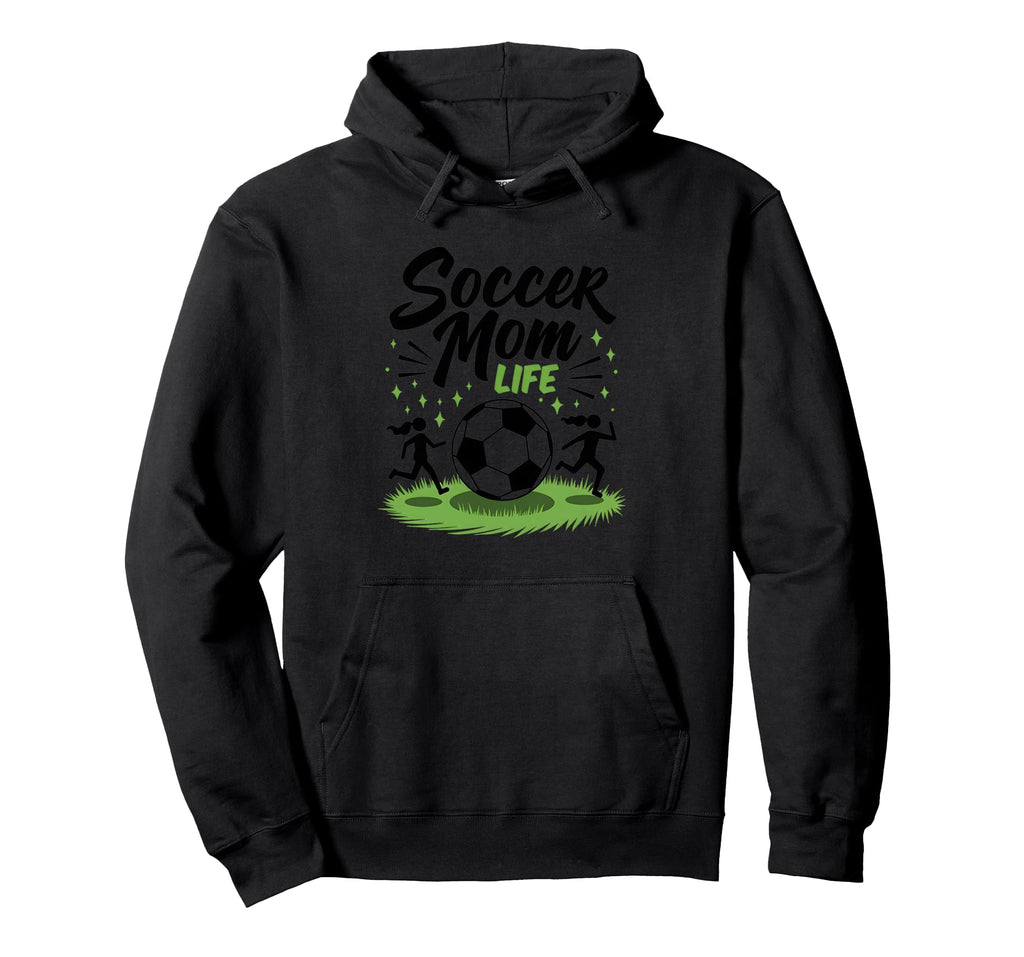 Soccer Mom Life Proud Parent Team Sweatshirt - Aesthetic Graphic Unisex - T-Shirt, Sweatshirt, Hoodie