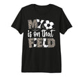 My Heart Is That Field Soccer Leopard T-Shirt - Trendy Graphic for Adults - T-Shirt, Sweatshirt, Hoodie