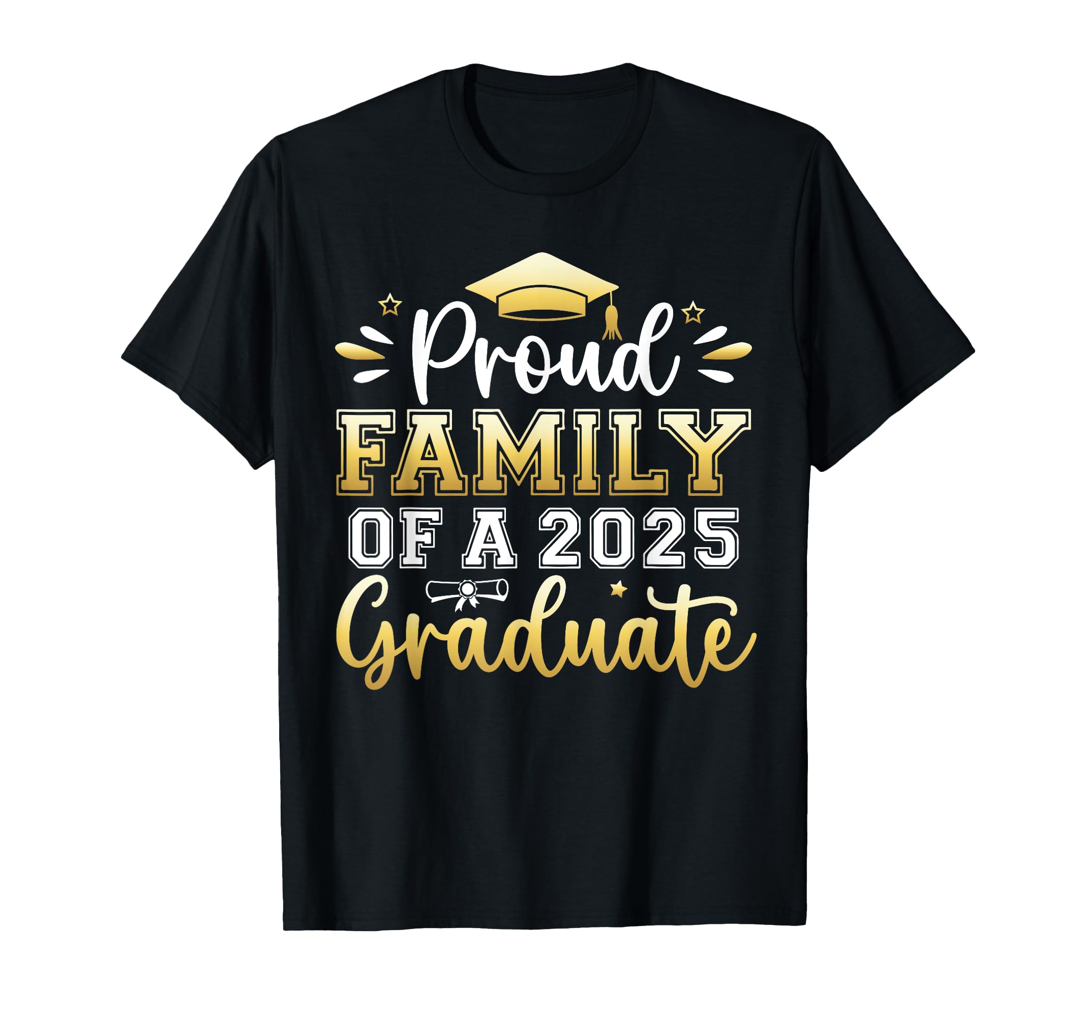 Proud Family 2025 Graduate Senior T-Shirt - Novelty Apparel Men Women - T-Shirt, Sweatshirt, Hoodie