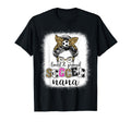 Proud And Loud Soccer Nana Messy Bun T-Shirt - Novelty Apparel Unisex - T-Shirt, Sweatshirt, Hoodie
