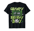 Grampy Birthday Soccer Family T-Shirt - Aesthetic Graphic for Adults - T-Shirt, Sweatshirt, Hoodie