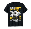 This Double Digits Soccer 10 Year Old T-Shirt - Trendy Graphic Men Women - T-Shirt, Sweatshirt, Hoodie