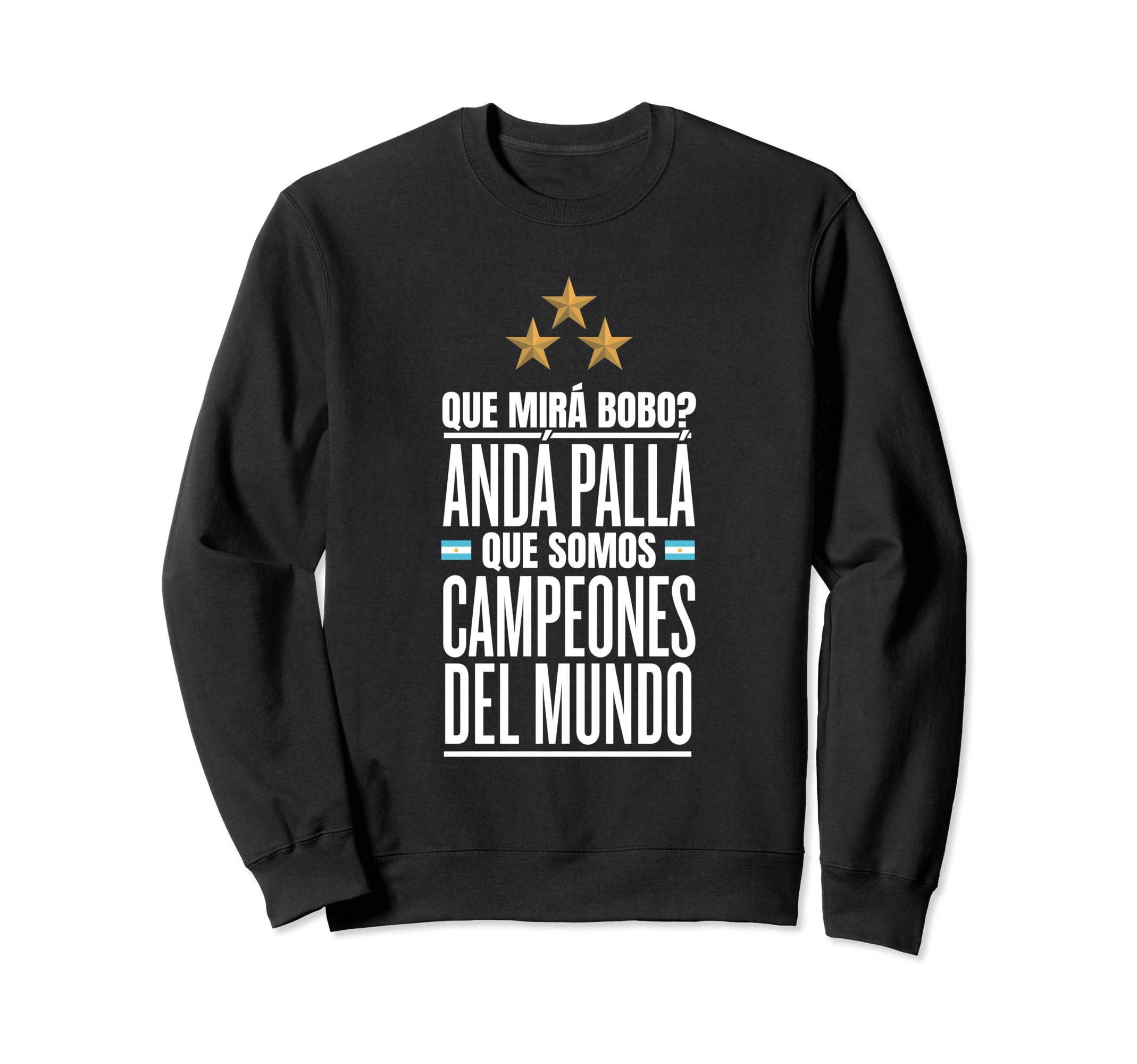 Argentina World Champion 2022 Soccer Sweatshirt - Graphic Print Men Women - T-Shirt, Sweatshirt, Hoodie