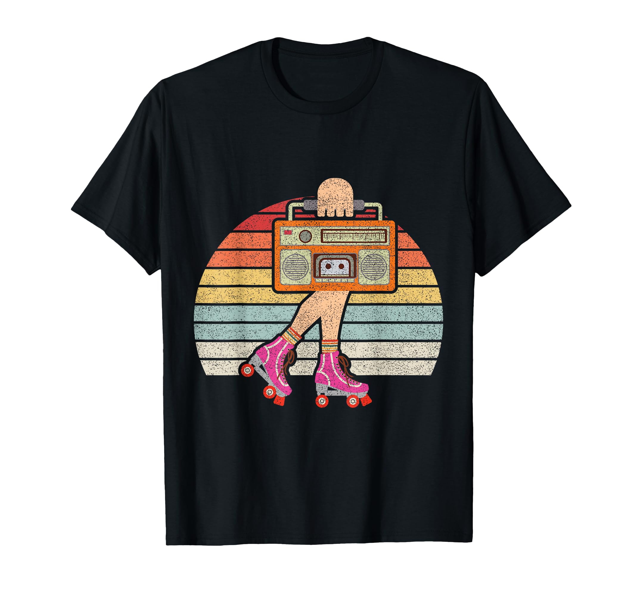 80S Rollerskates Roller Skating T-Shirt - Fun Novelty Design Men Women - T-Shirt, Sweatshirt, Hoodie