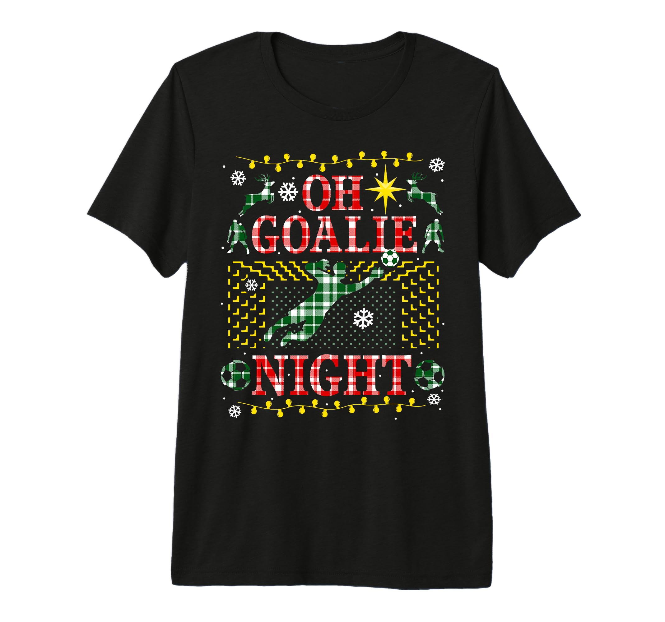 Funny Soccer Goalie Ugly Party Goal T-Shirt - Graphic Print Men Women - T-Shirt, Sweatshirt, Hoodie