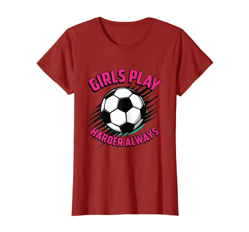 Play Harder Always Soccer Champion T-Shirt - Streetwear Style for Adults - T-Shirt, Sweatshirt, Hoodie