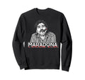 Diego Maradona Cigar Soccer Icon Sweatshirt - Unique Graphic Men Women - T-Shirt, Sweatshirt, Hoodie