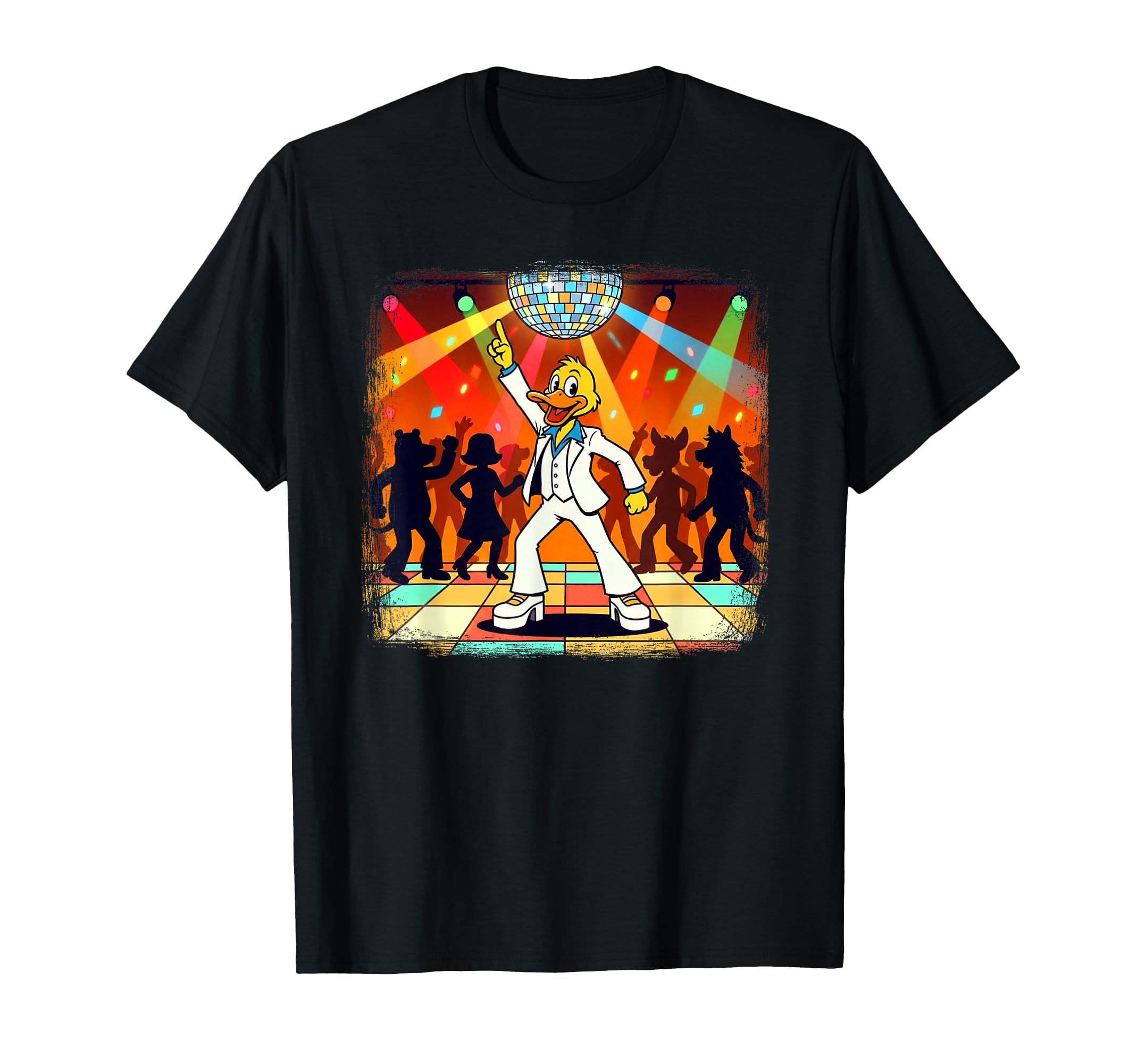 Disco Duck 70S Saturday Night T-Shirt - Unique Graphic Men Women - T-Shirt, Sweatshirt, Hoodie