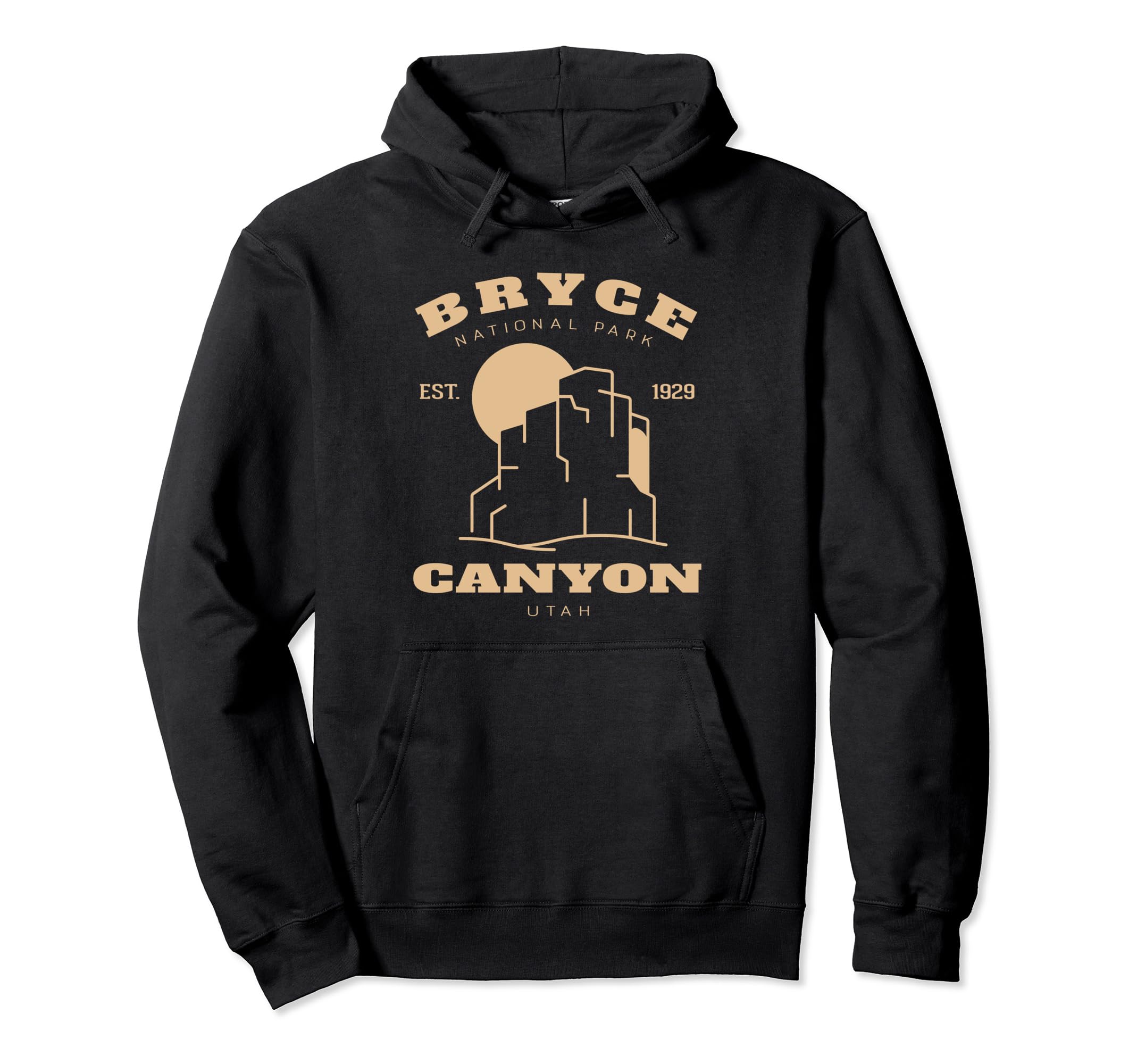 Bryce Canyon National Park Utah Hoodie - Fun Novelty Design for Adults - T-Shirt, Sweatshirt, Hoodie