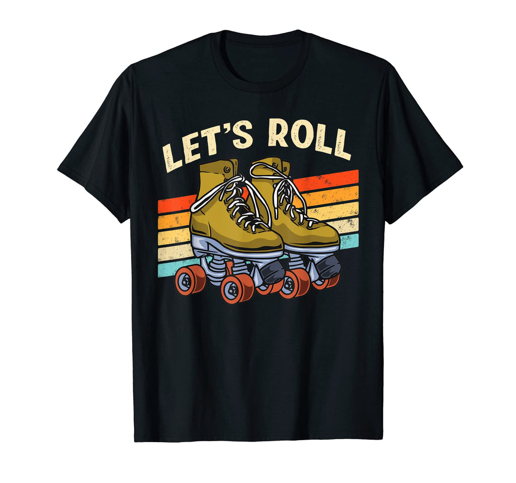 Lets Roll Unicorn Skating Skater Skate T-Shirt - Graphic Print for Adults - T-Shirt, Sweatshirt, Hoodie