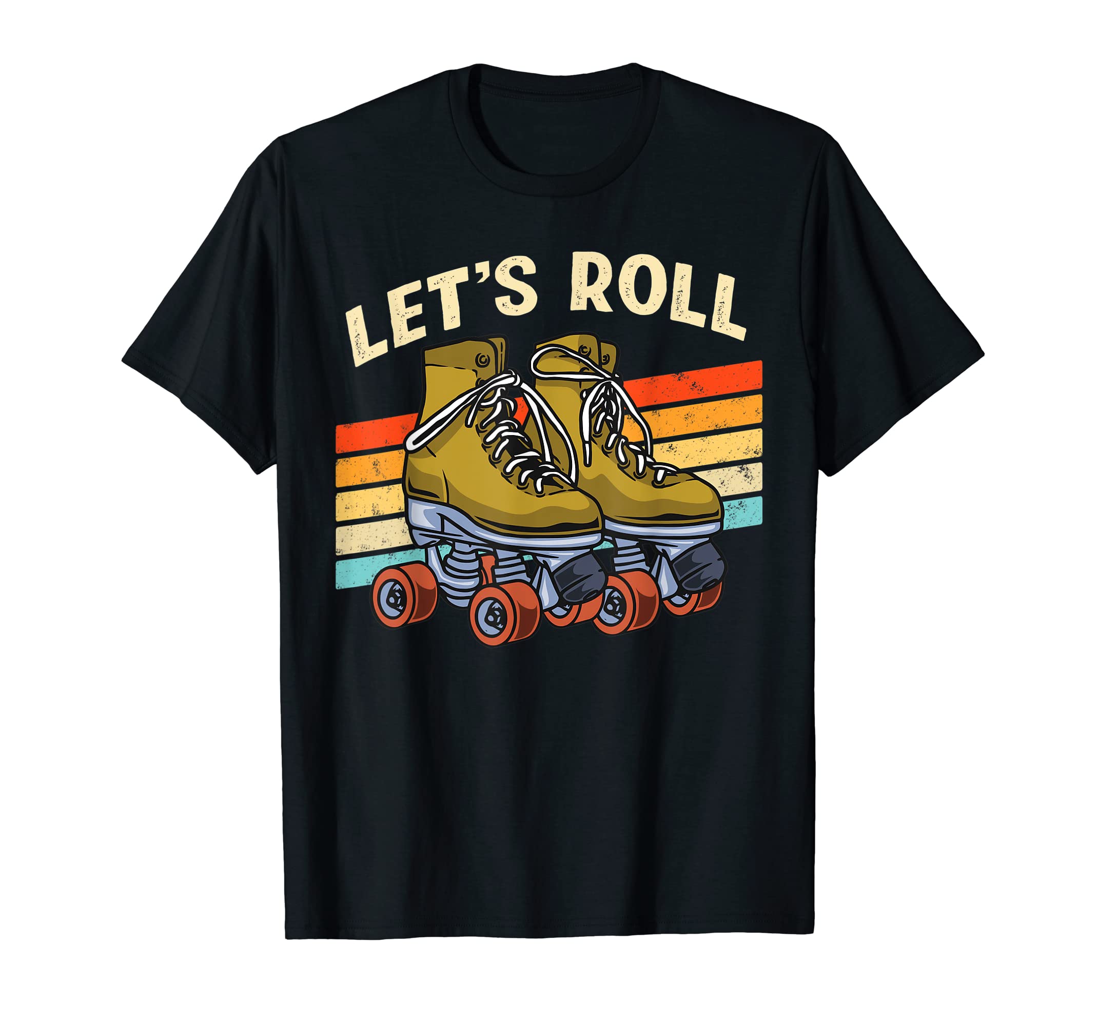 Lets Roll Unicorn Skating Skater Skate T-Shirt - Graphic Print for Adults - T-Shirt, Sweatshirt, Hoodie