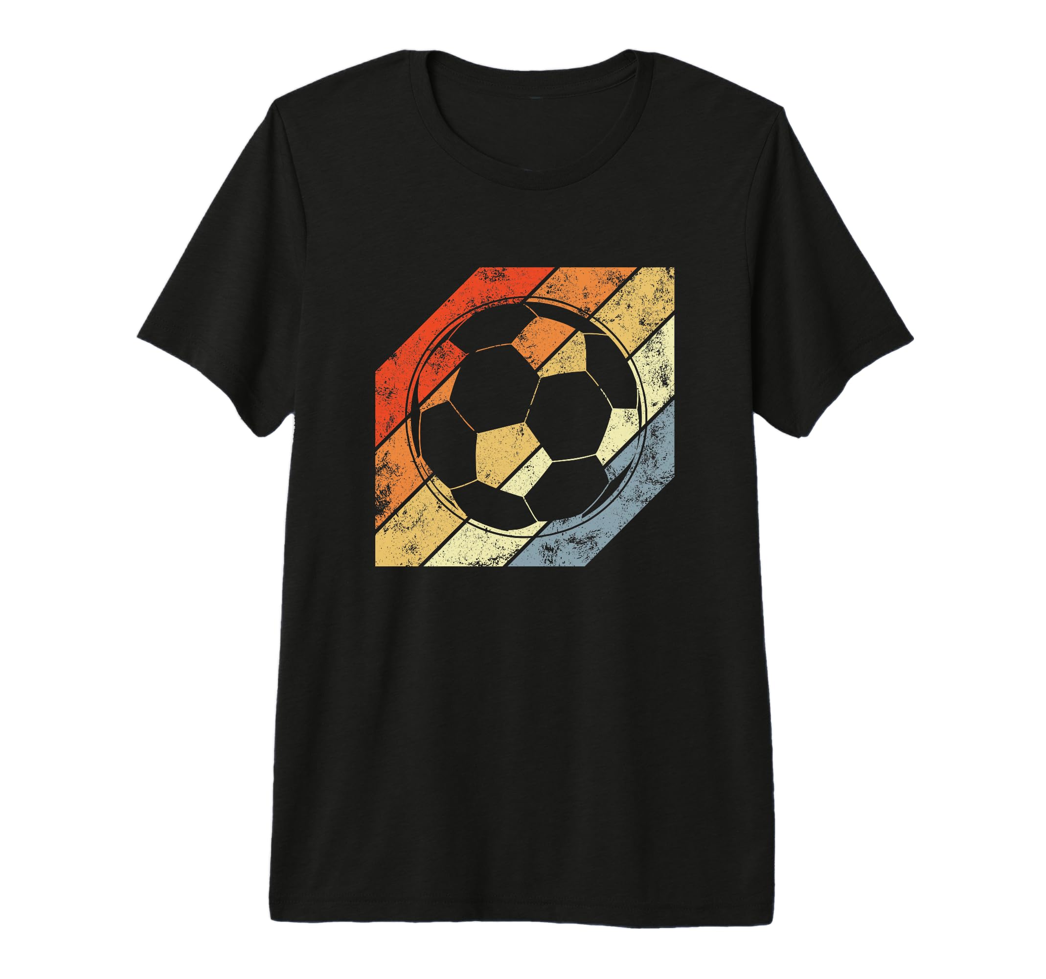 Soccer Ball Tri Blend T-Shirt - Graphic Print Unisex - T-Shirt, Sweatshirt, Hoodie