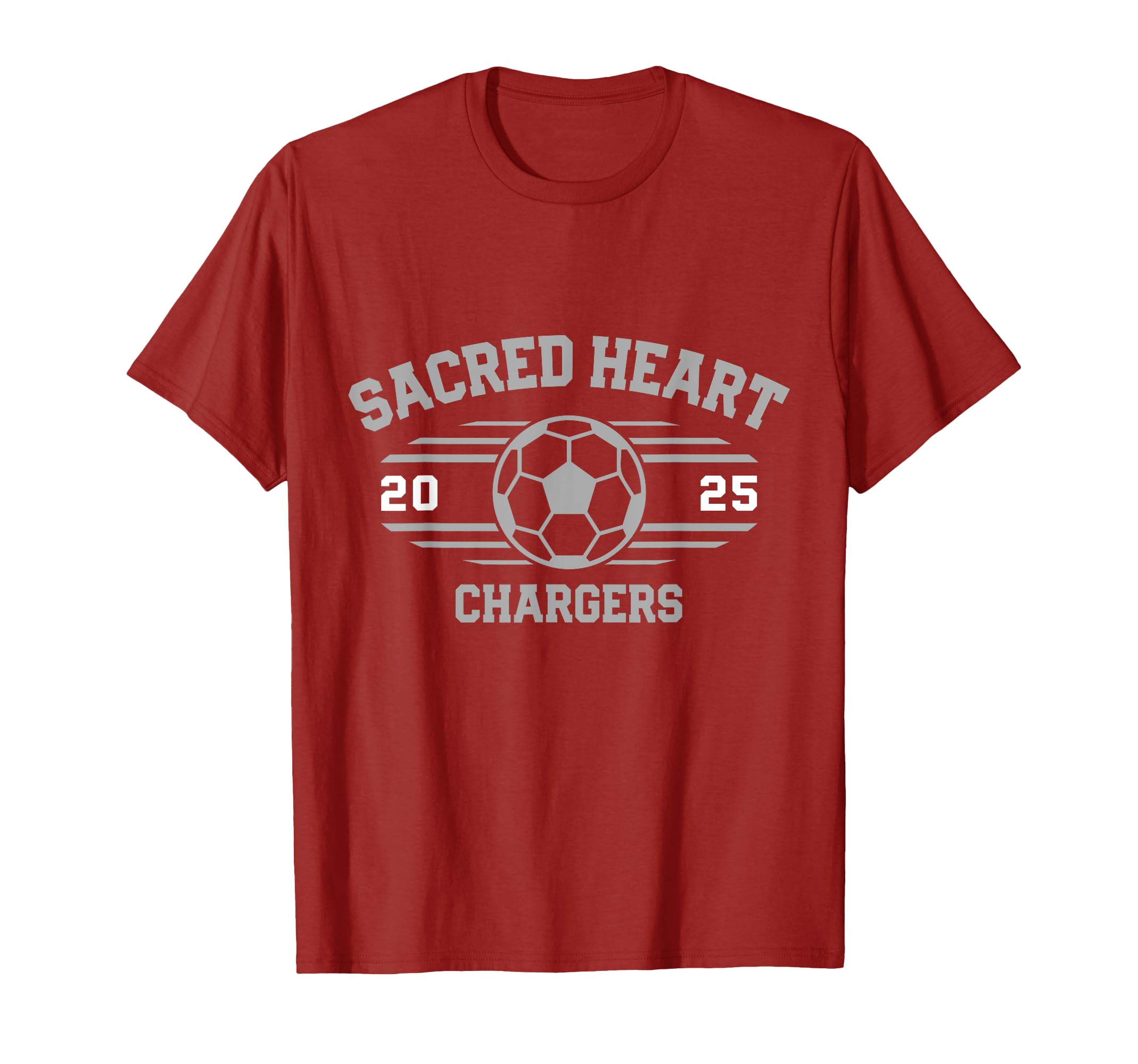Sacred Heart Chargers High School Gear Hoodie - Graphic Print Unisex - T-Shirt, Sweatshirt, Hoodie