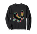 Roller Skate Shoes Roller Skating Sweatshirt - Custom Art Print for Adults - T-Shirt, Sweatshirt, Hoodie