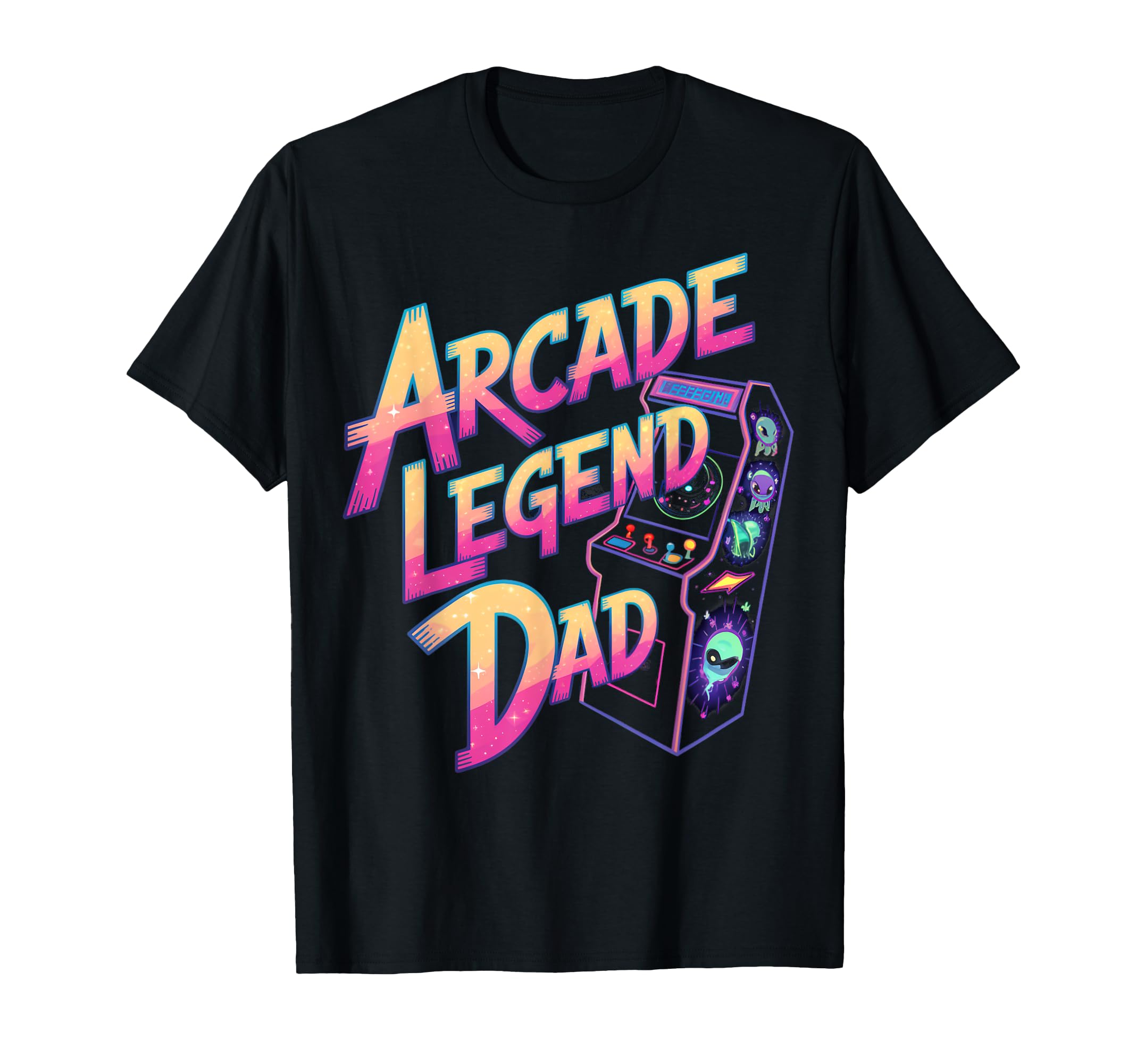 Arcade Legend Dad Arcade Gamer T-Shirt - Casual Everyday Wear for Adults - T-Shirt, Sweatshirt, Hoodie