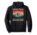 Rocky Mountains National Park Longs Hoodie - Fun Novelty Design Unisex - T-Shirt, Sweatshirt, Hoodie