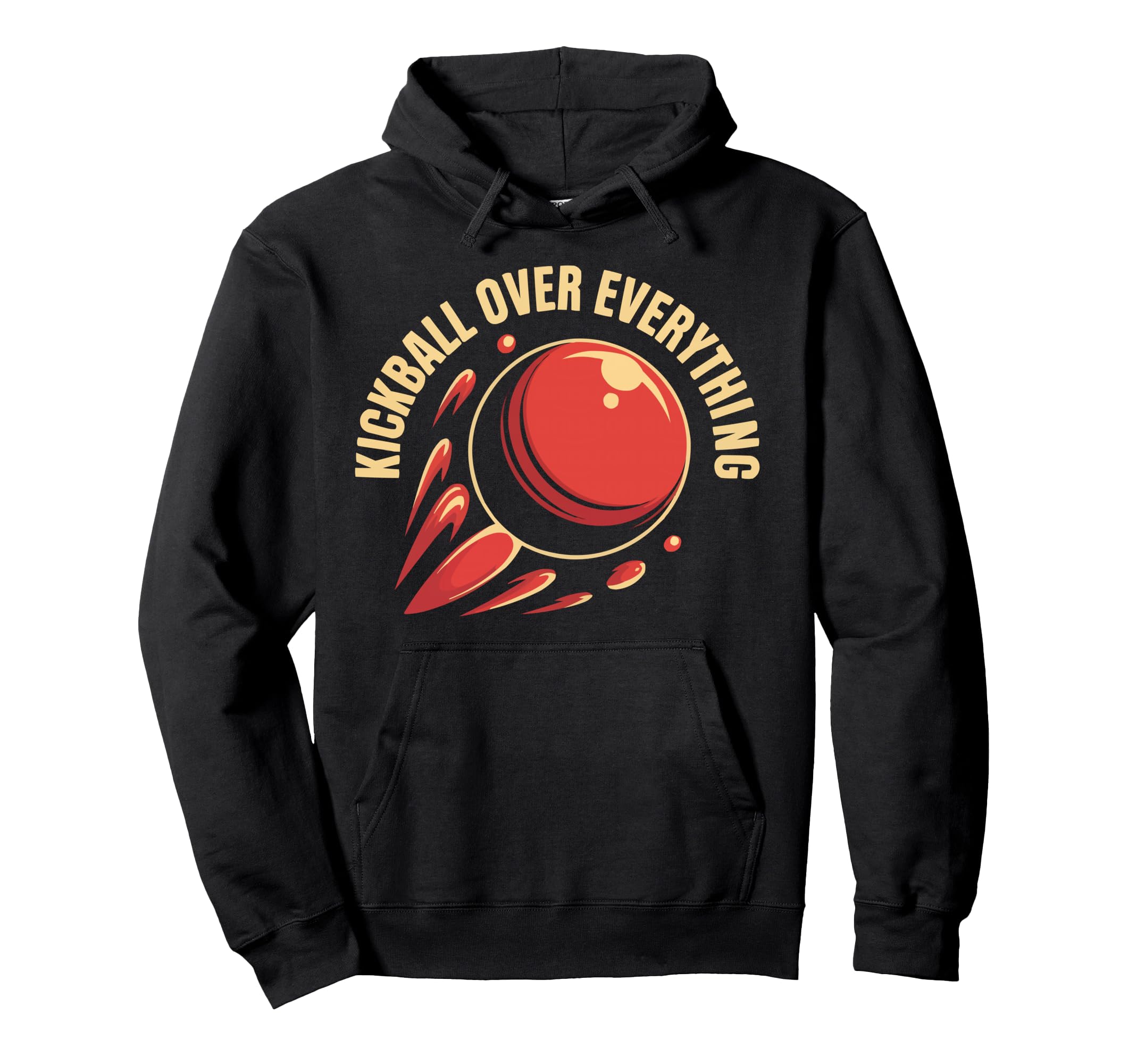 Love Kickball Player Soccer Baseball Hoodie - Fun Novelty Design Unisex - T-Shirt, Sweatshirt, Hoodie