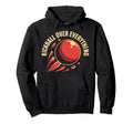 Love Kickball Player Soccer Baseball Hoodie - Fun Novelty Design Unisex - T-Shirt, Sweatshirt, Hoodie